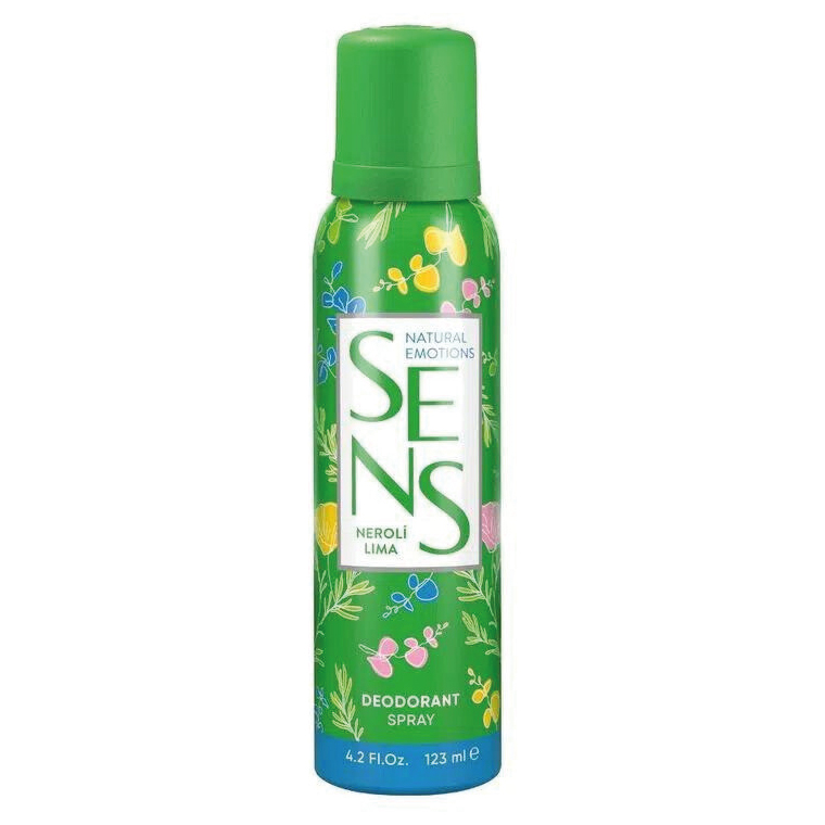 SENS DESODORANTE NEROLI LIMA X 123 ML.